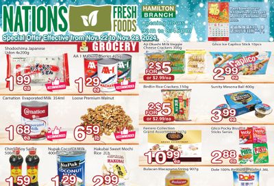 Nations Fresh Foods (Hamilton) Flyer November 22 to 28