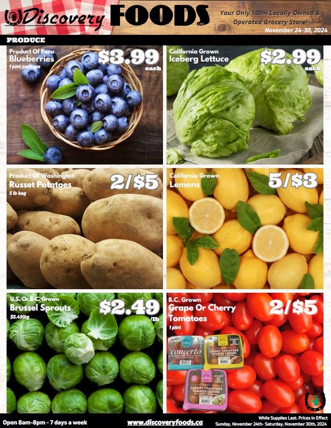 Discovery Foods Flyer November 24 to 30
