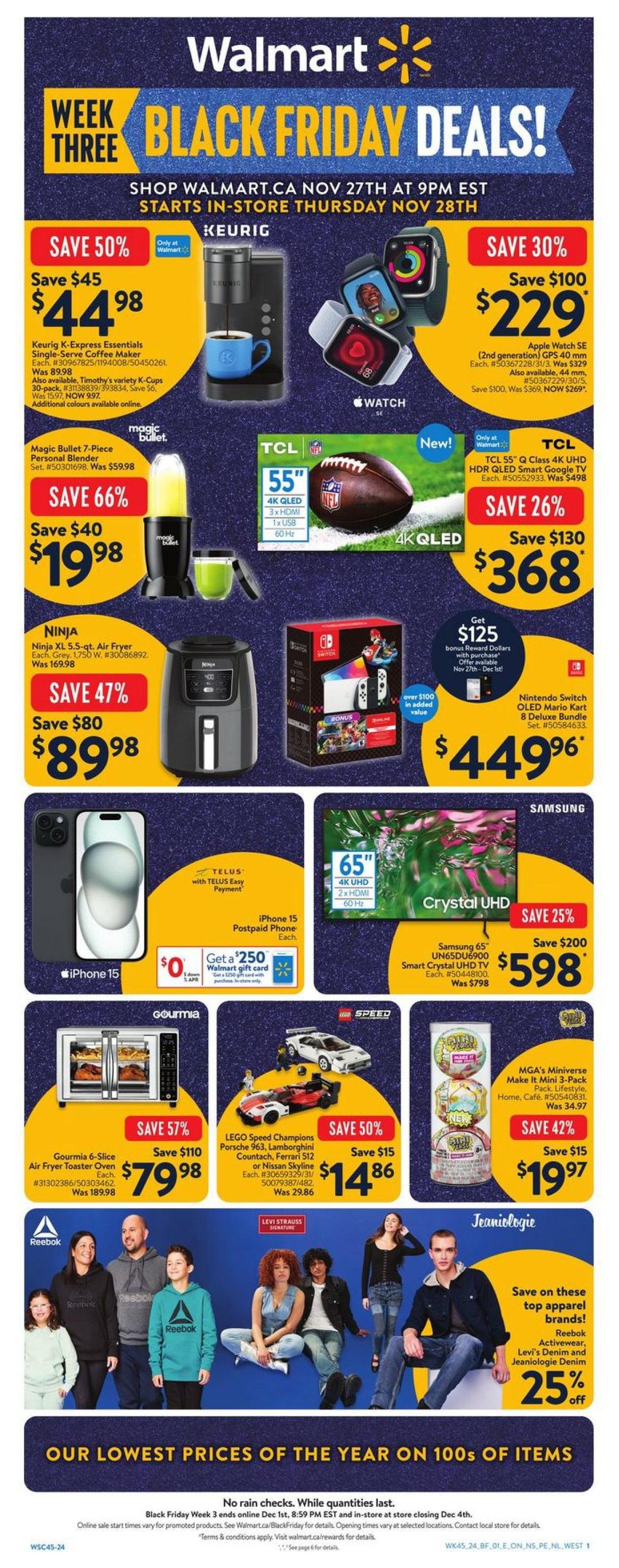 Walmart (ON) Black Friday Flyer November 28 to December 4