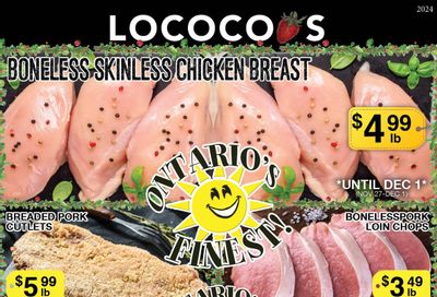 Lococo's Flyer November 27 to December 1