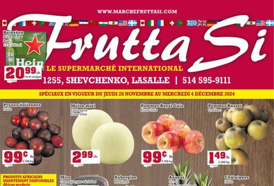 Frutta Si Flyer November 28 to December 4