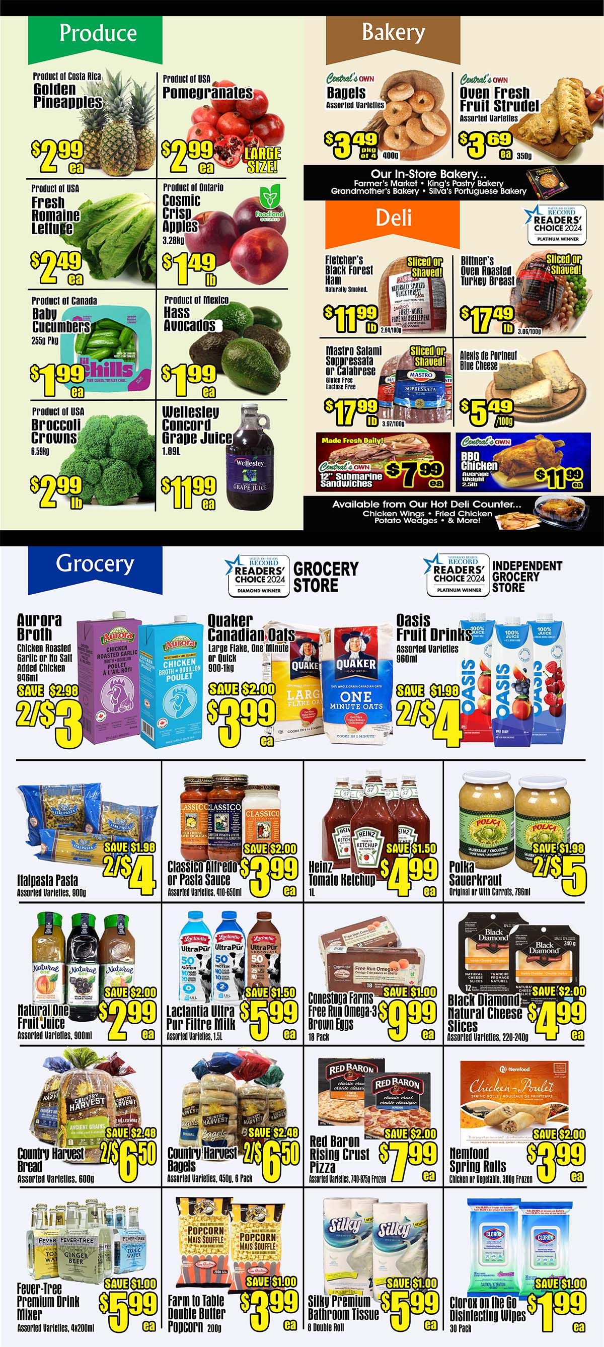 Central Fresh Market Flyer November 28 to December 5