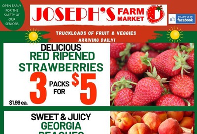 Joseph's Farm Market Flyer June 10 to 15