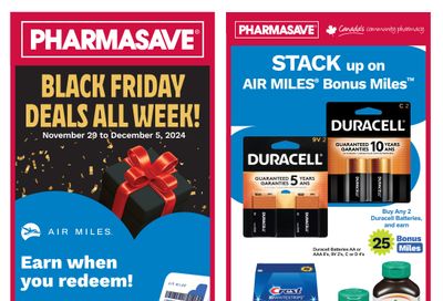 Pharmasave (West) Flyer November 29 to December 12