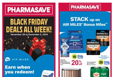 Pharmasave (ON) Flyer November 29 to December 5