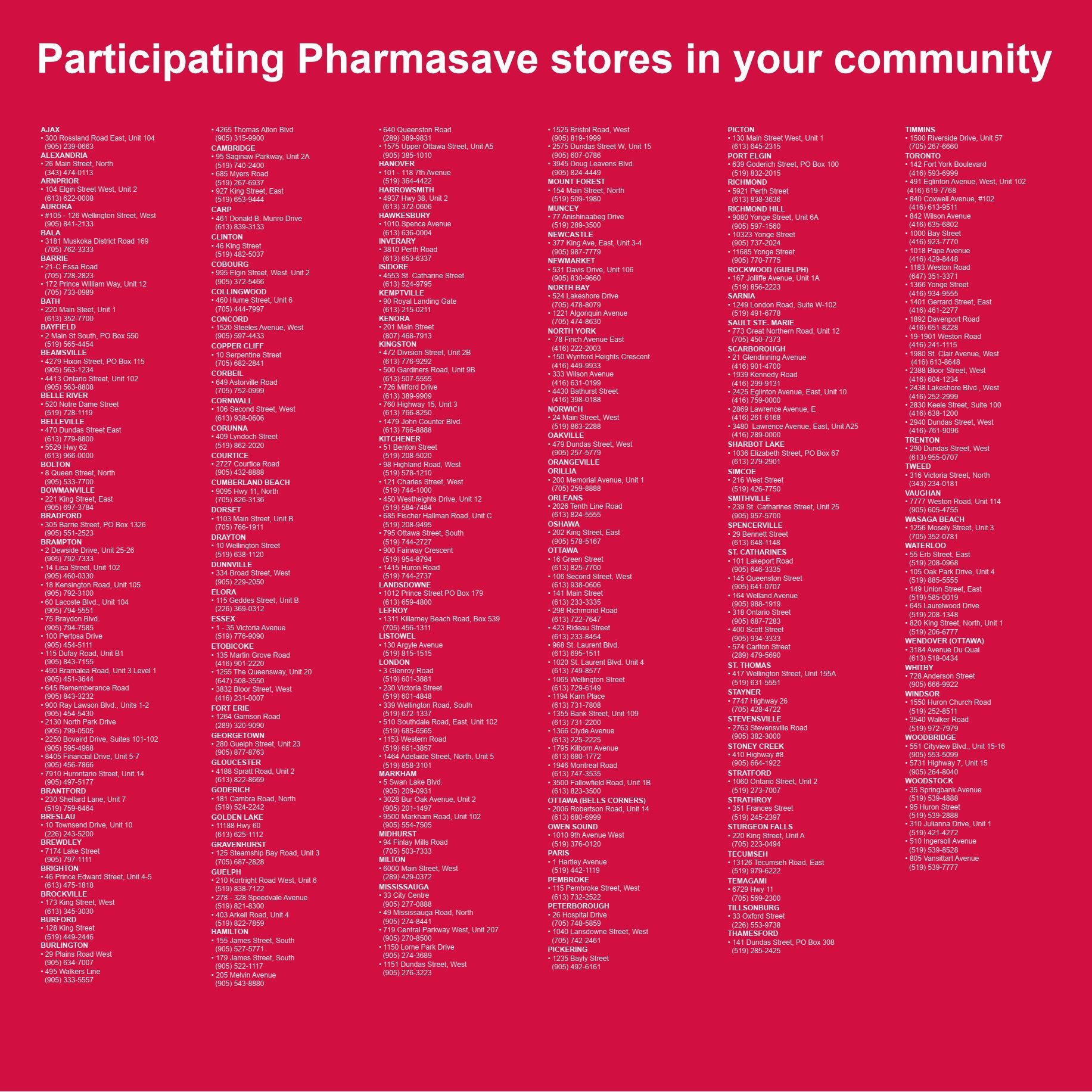 Pharmasave (ON) Flyer November 29 to December 12