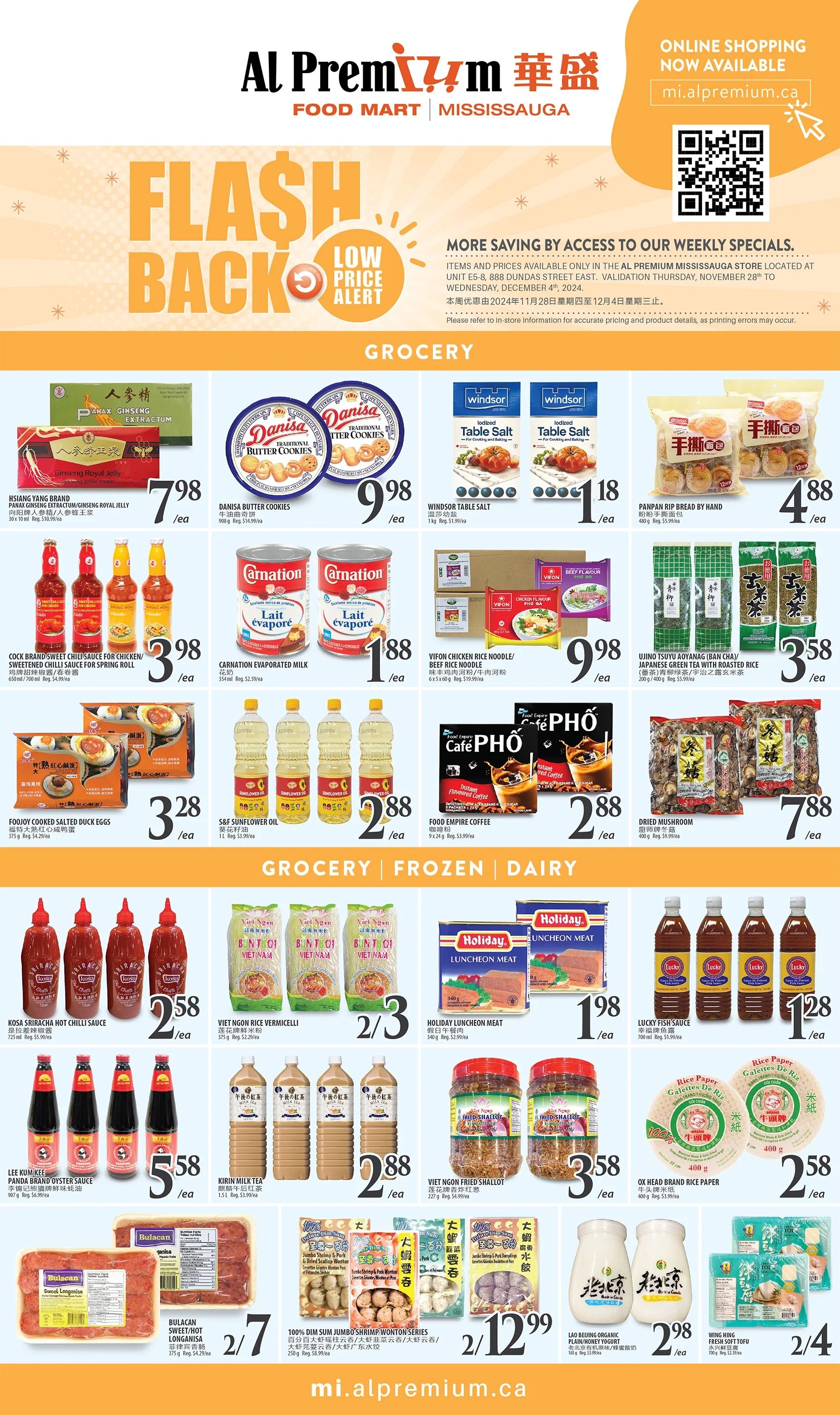 Al Premium Food Mart (Mississauga) Flyer November 28 to December 4