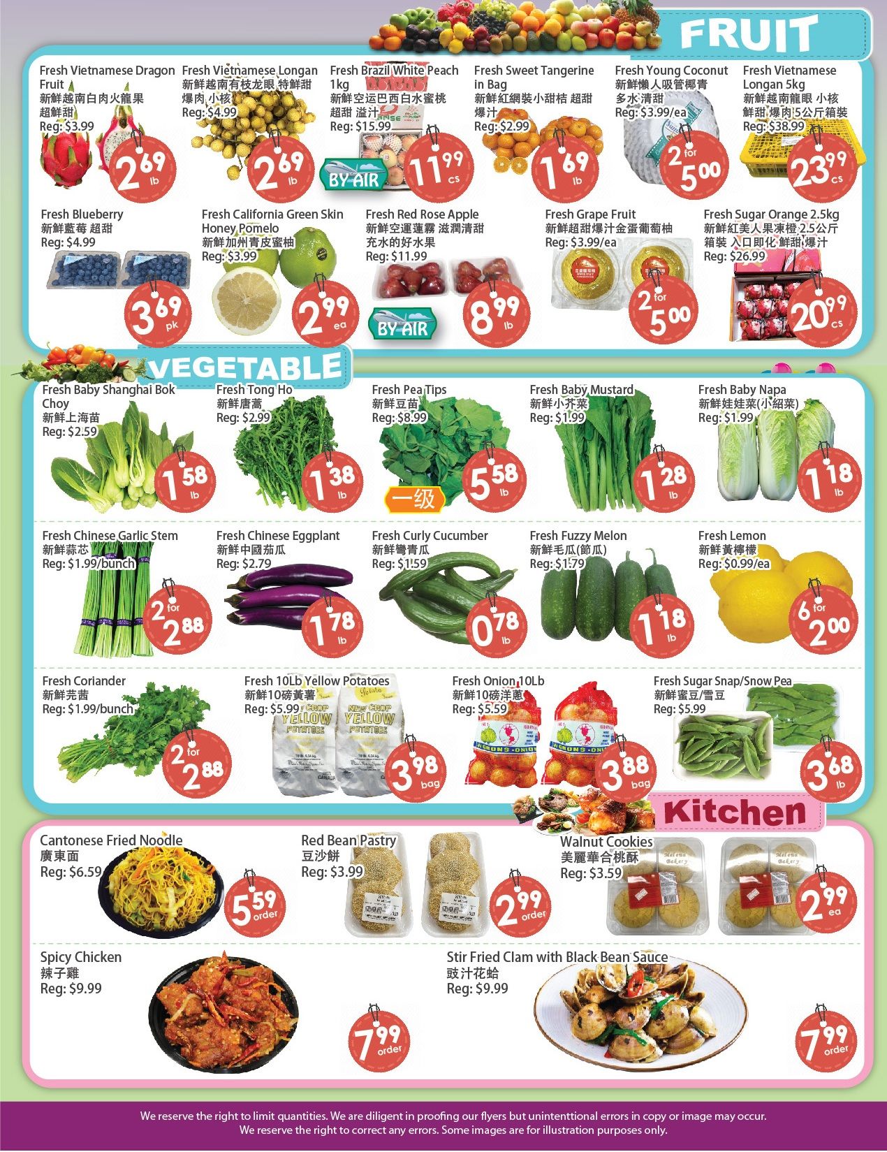 Fresh Palace Supermarket Flyer November 29 to December 5