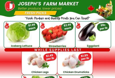 Joseph's Farm Market Flyer November 29 to December 4