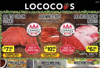 Lococo's Flyer December 2 to 5