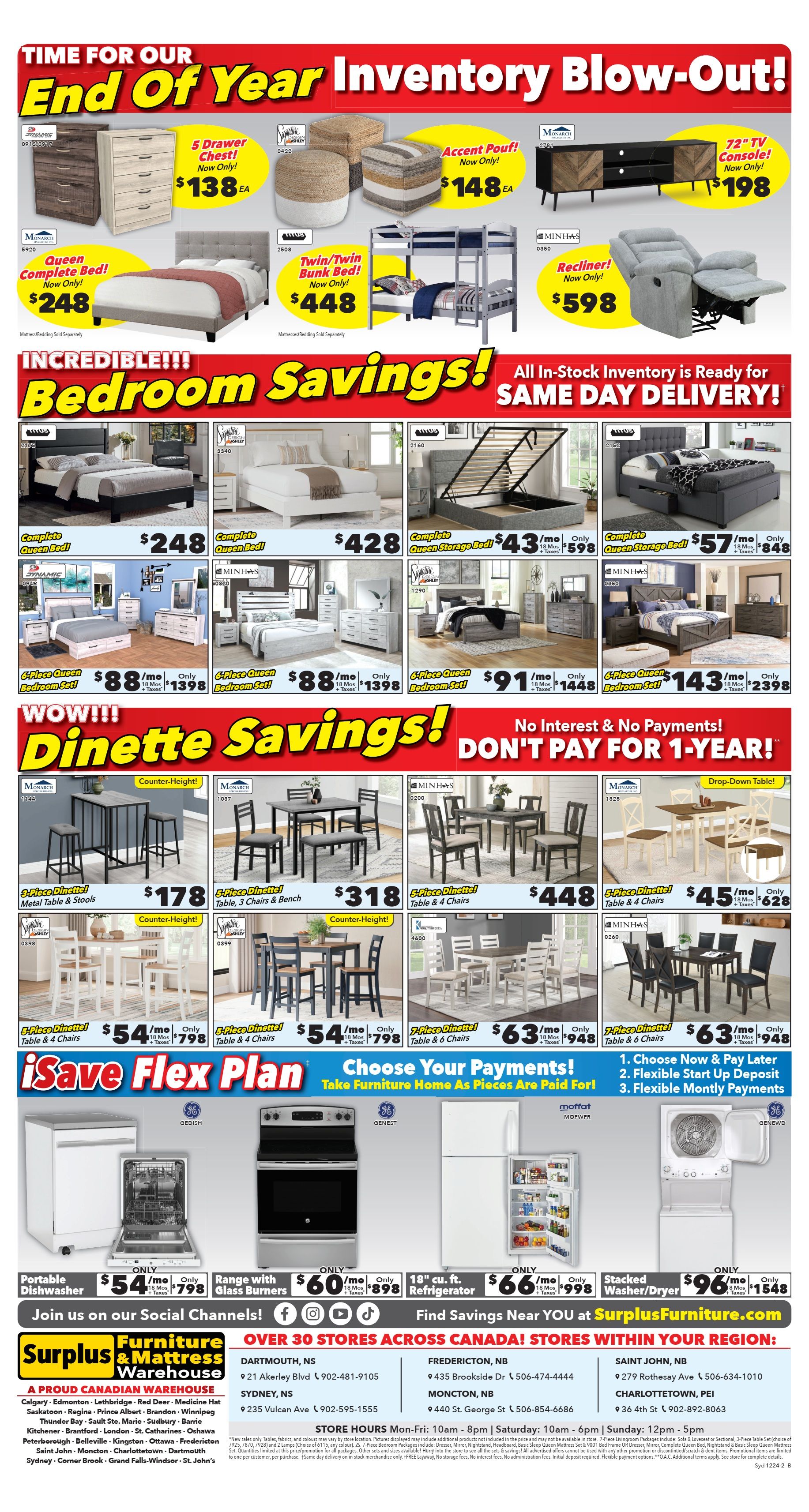 Surplus Furniture & Mattress Warehouse (Sydney) Flyer December 2 to 15