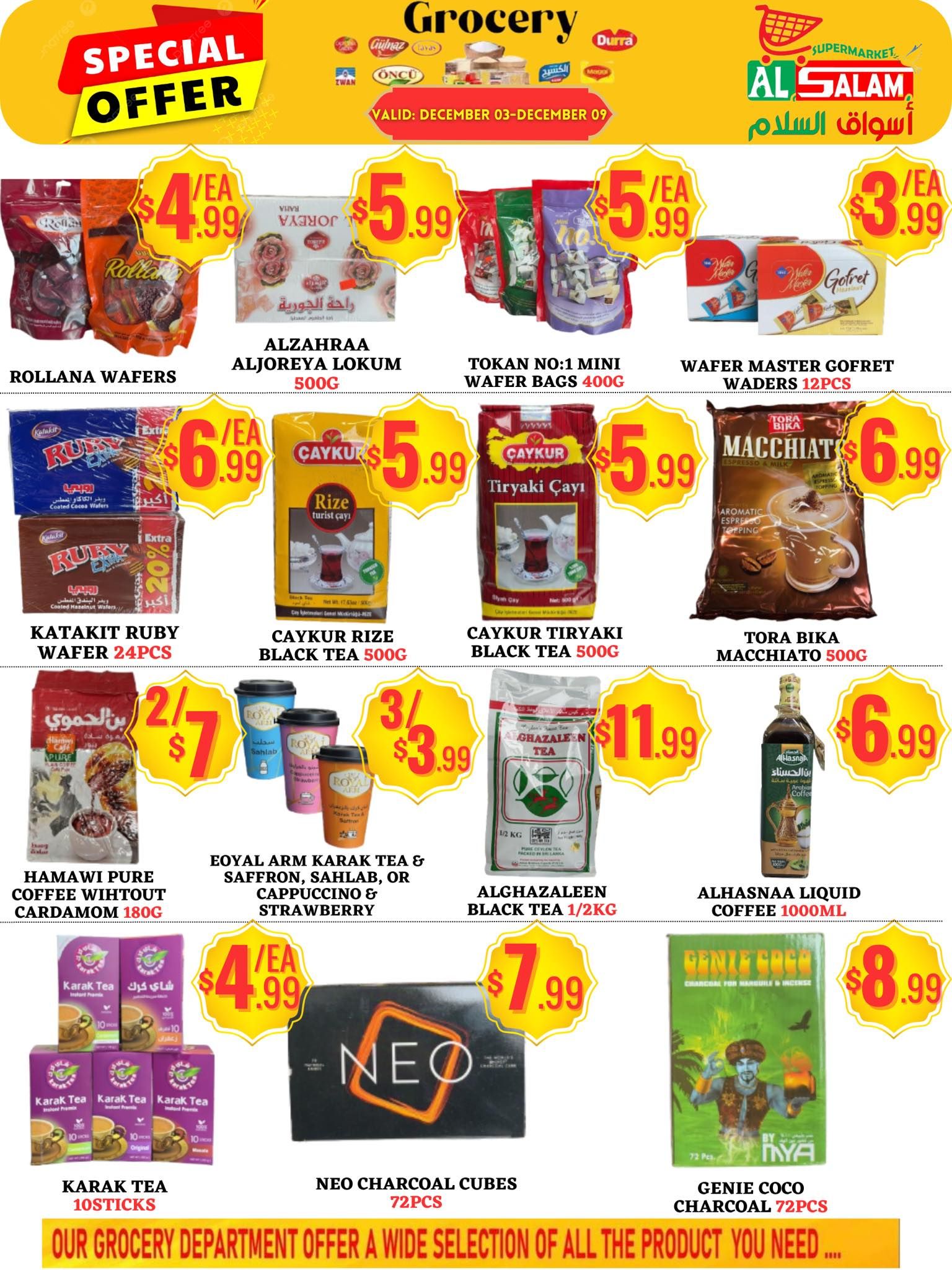 Al-Salam Supermarket Flyer December 3 to 9