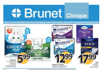 Brunet Clinique Flyer December 5 to 18