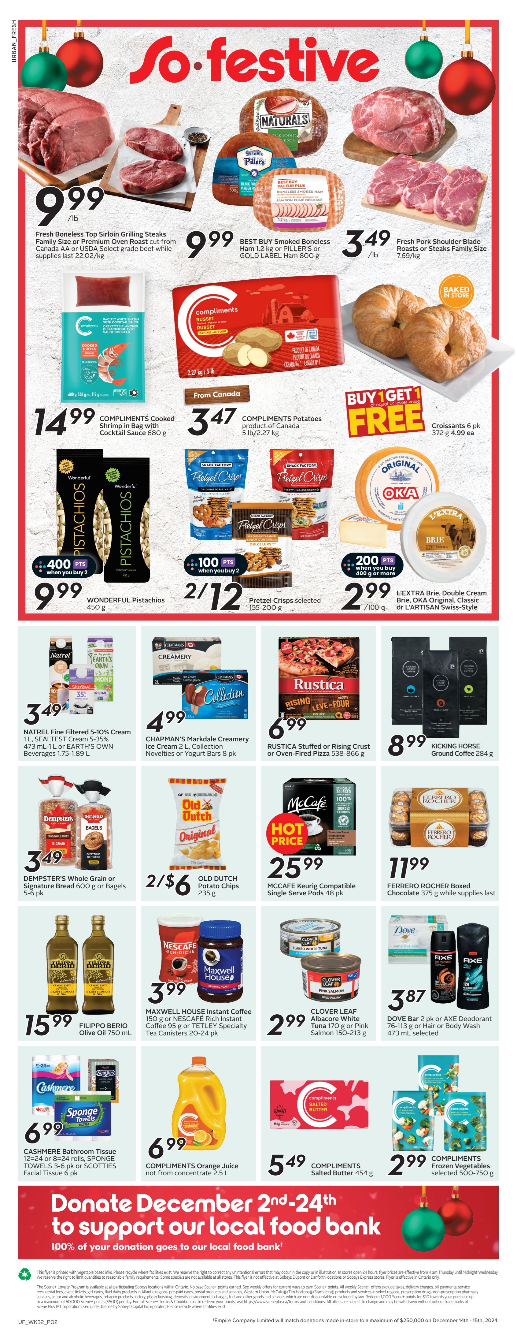 Sobeys Urban Fresh Flyer December 5 to 11