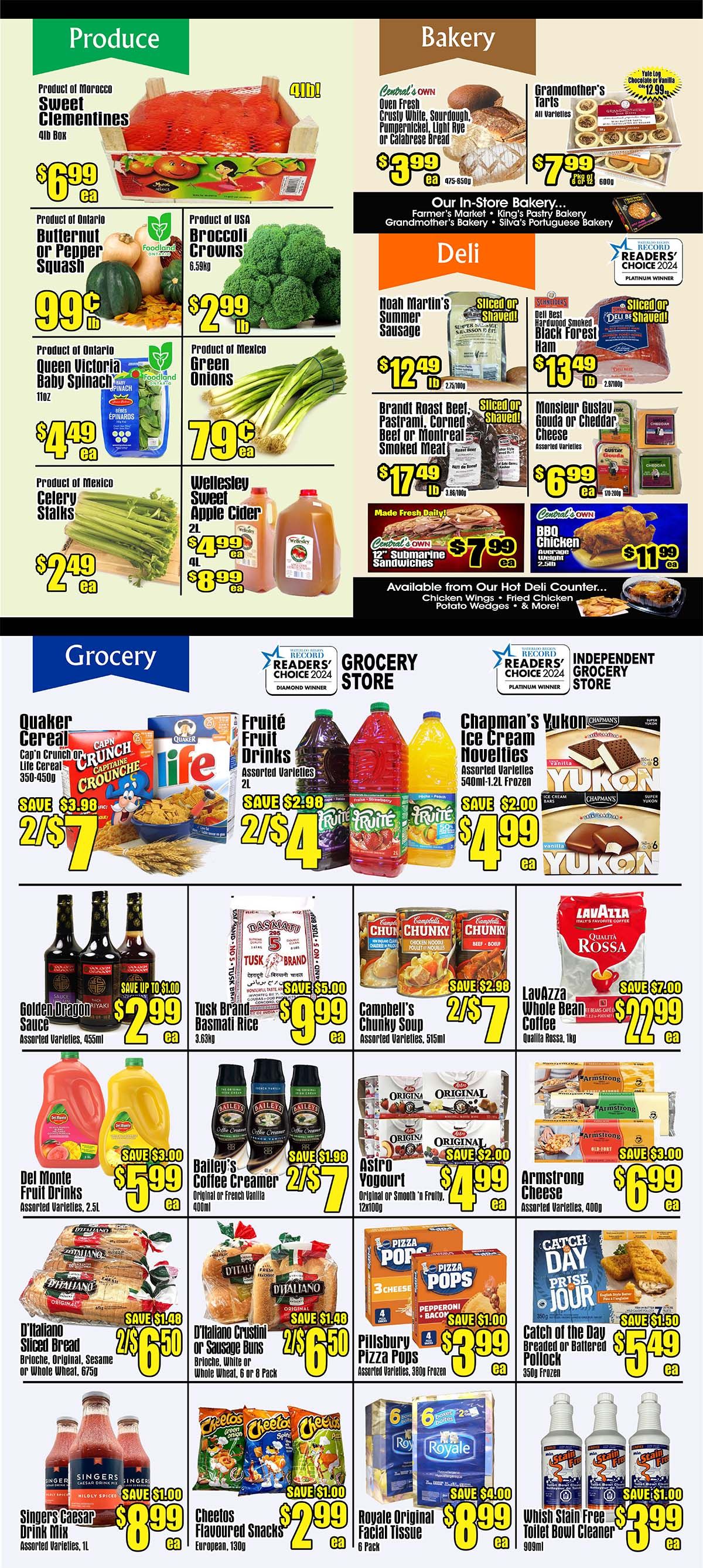 Central Fresh Market Flyer December 5 to 12
