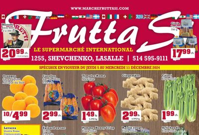 Frutta Si Flyer December 5 to 11