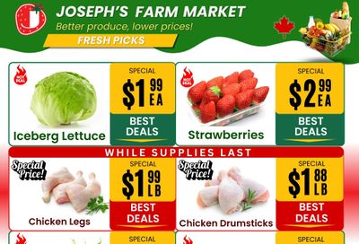 Joseph's Farm Market Flyer December 6 to 11