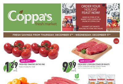 Coppa's Fresh Market Flyer December 5 to 11