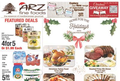 Arz Fine Foods Flyer December 6 to 12