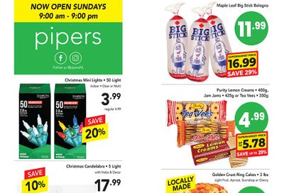 Pipers Superstore Flyer December 5 to 11