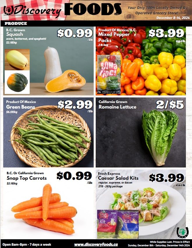 Discovery Foods Flyer December 8 to 14