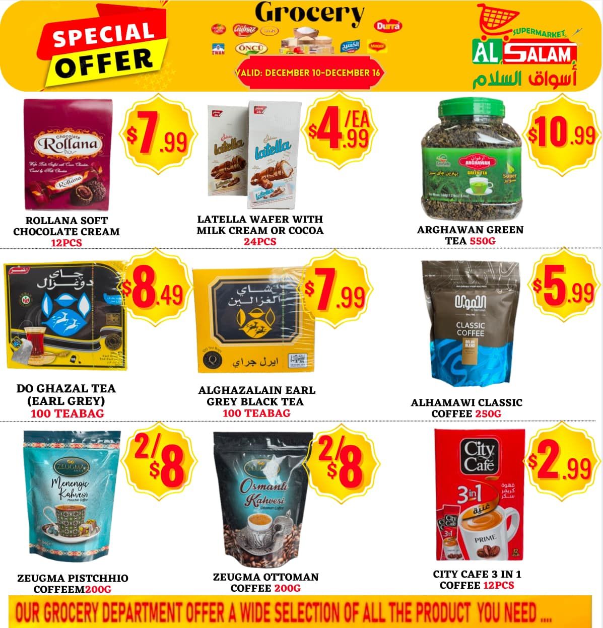 Al-Salam Supermarket Flyer December 10 to 16
