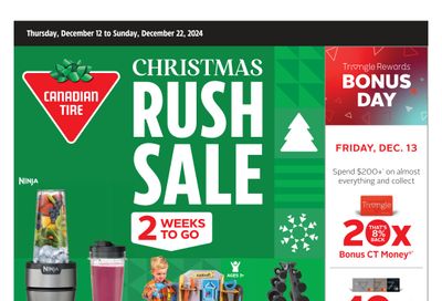 Canadian Tire (ON) Flyer December 12 to 22