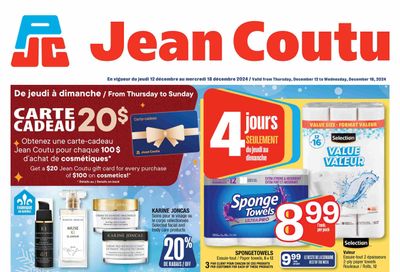 Jean Coutu (QC) Flyer December 12 to 18