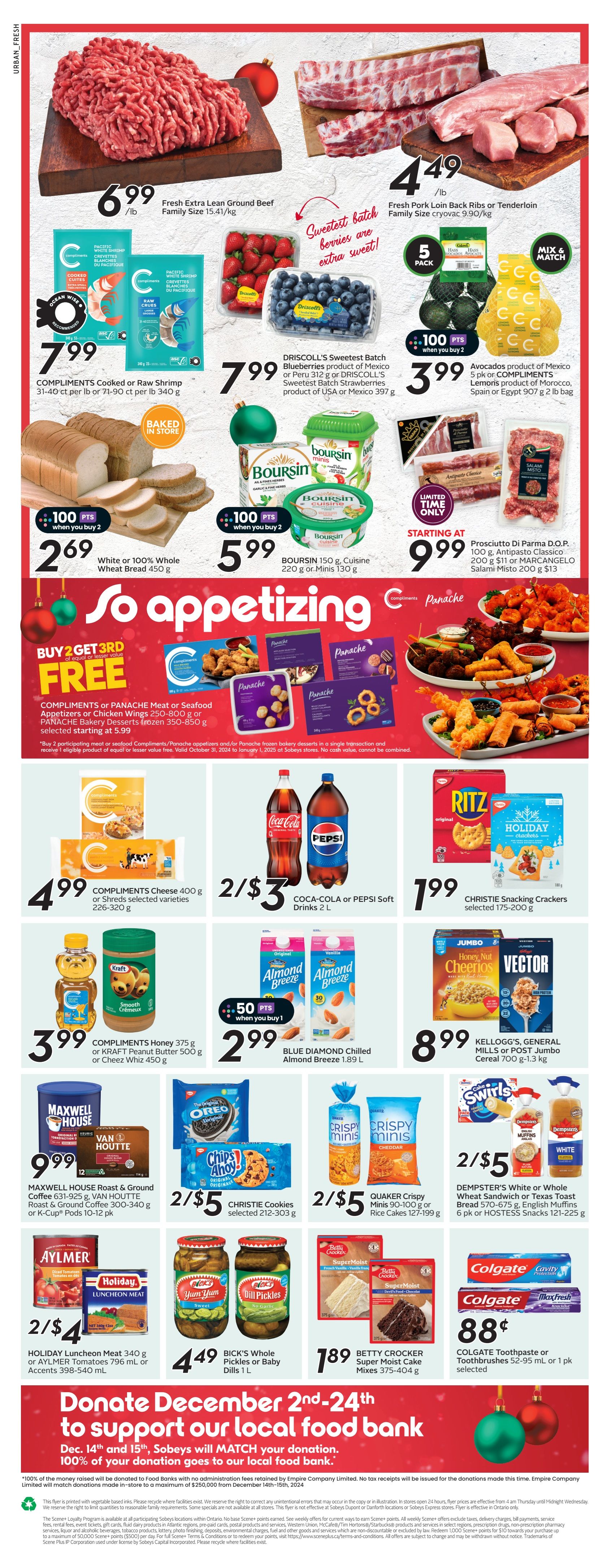 Sobeys Urban Fresh Flyer December 12 to 18