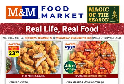 M&M Food Market (ON) Flyer December 12 to 18