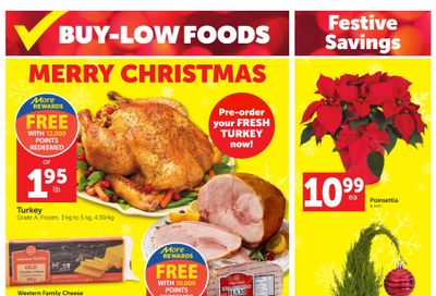 Buy-Low Foods Flyer December 12 to 18