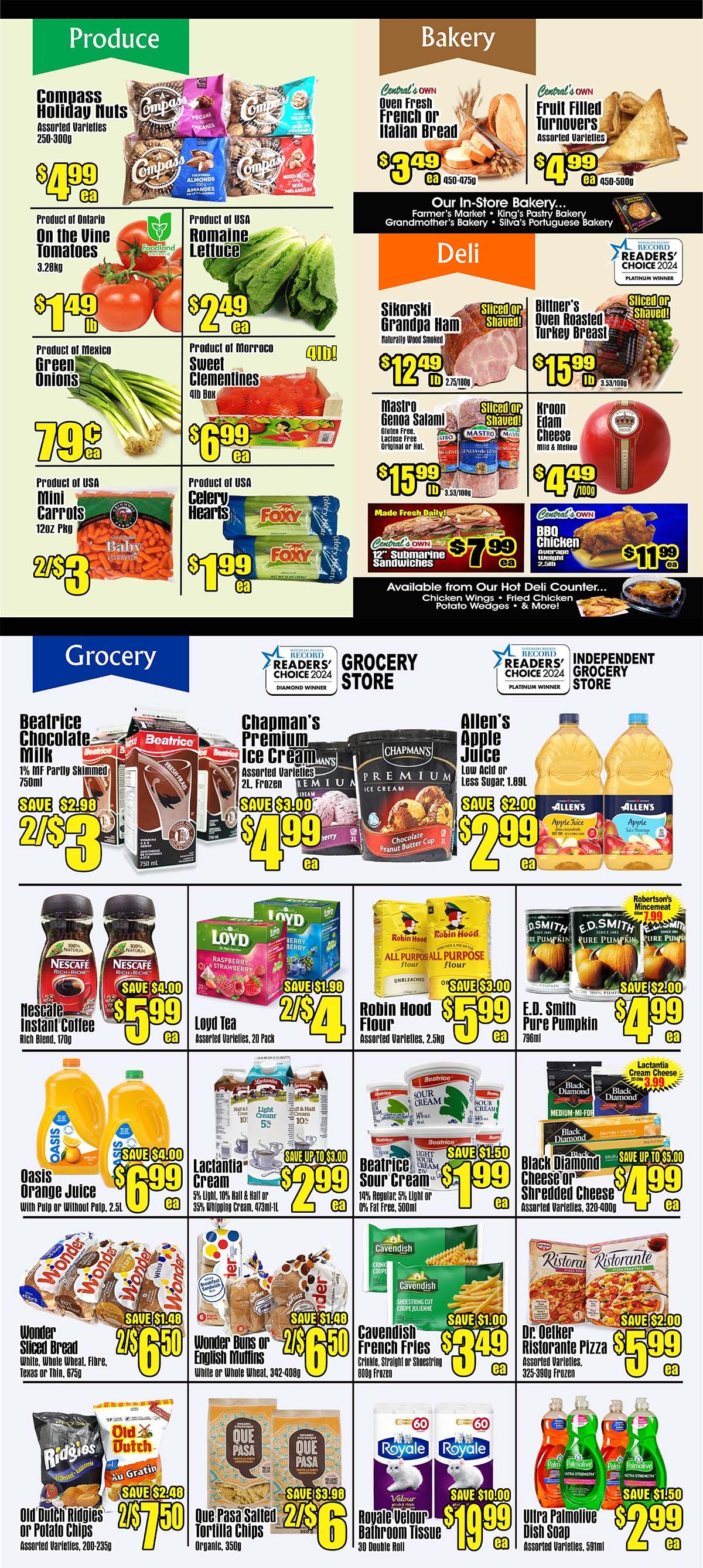 Central Fresh Market Flyer December 12 to 19