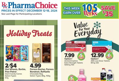 PharmaChoice (BC, AB, SK & MB) Flyer December 12 to 18
