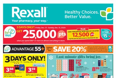 Rexall (AB) Flyer December 13 to 24