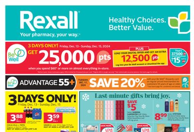 Rexall (BC) Flyer December 13 to 24