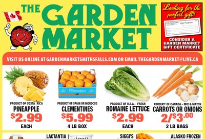 The Garden Market Flyer December 13 to 19