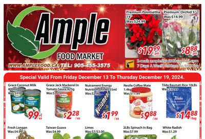 Ample Food Market (Brampton) Flyer December 13 to 19