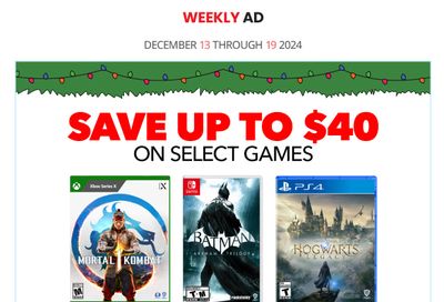 GameStop Flyer December 13 to 19