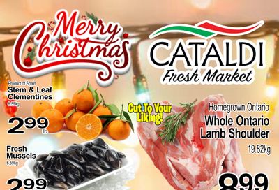 Cataldi Fresh Market Flyer December 18 to 24