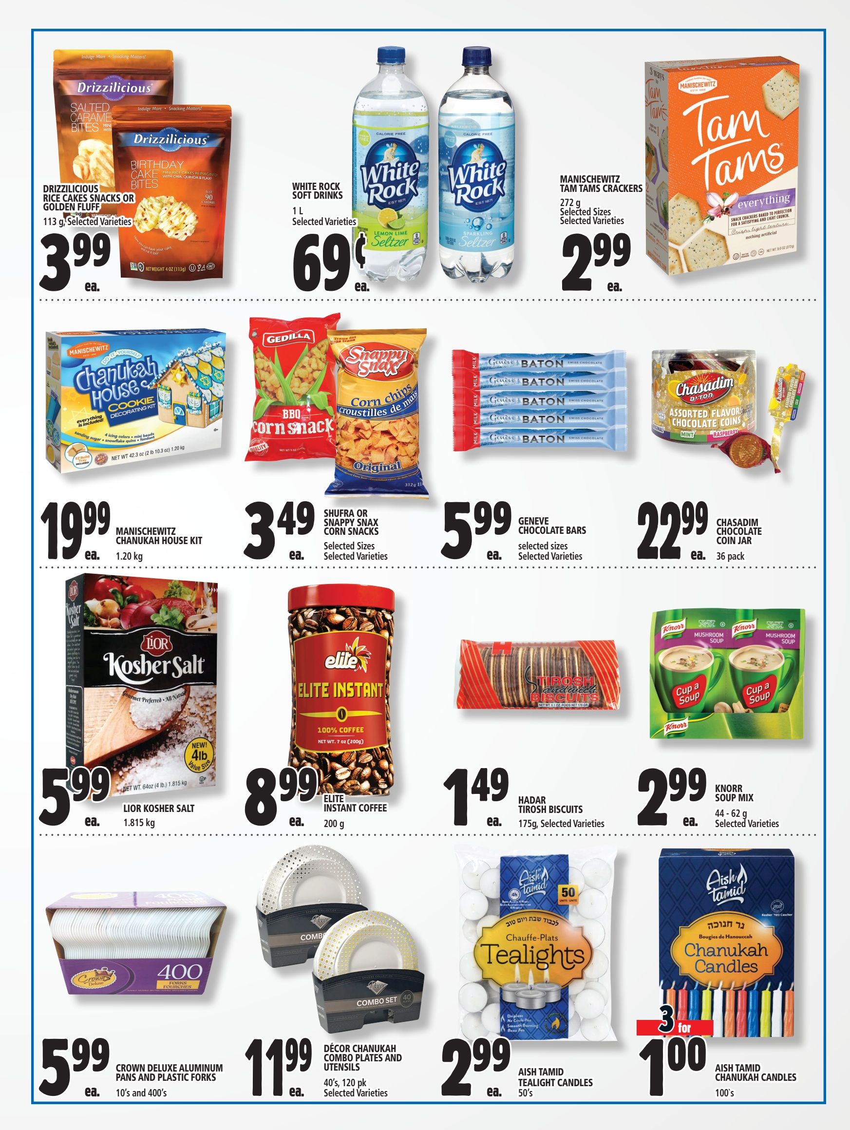 Metro (ON) Chanukah Flyer December 19 to January 1