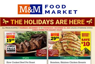 M&M Food Market (Atlantic & West) Flyer December 19 to 25