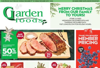 Garden Foods Flyer December 19 to 24