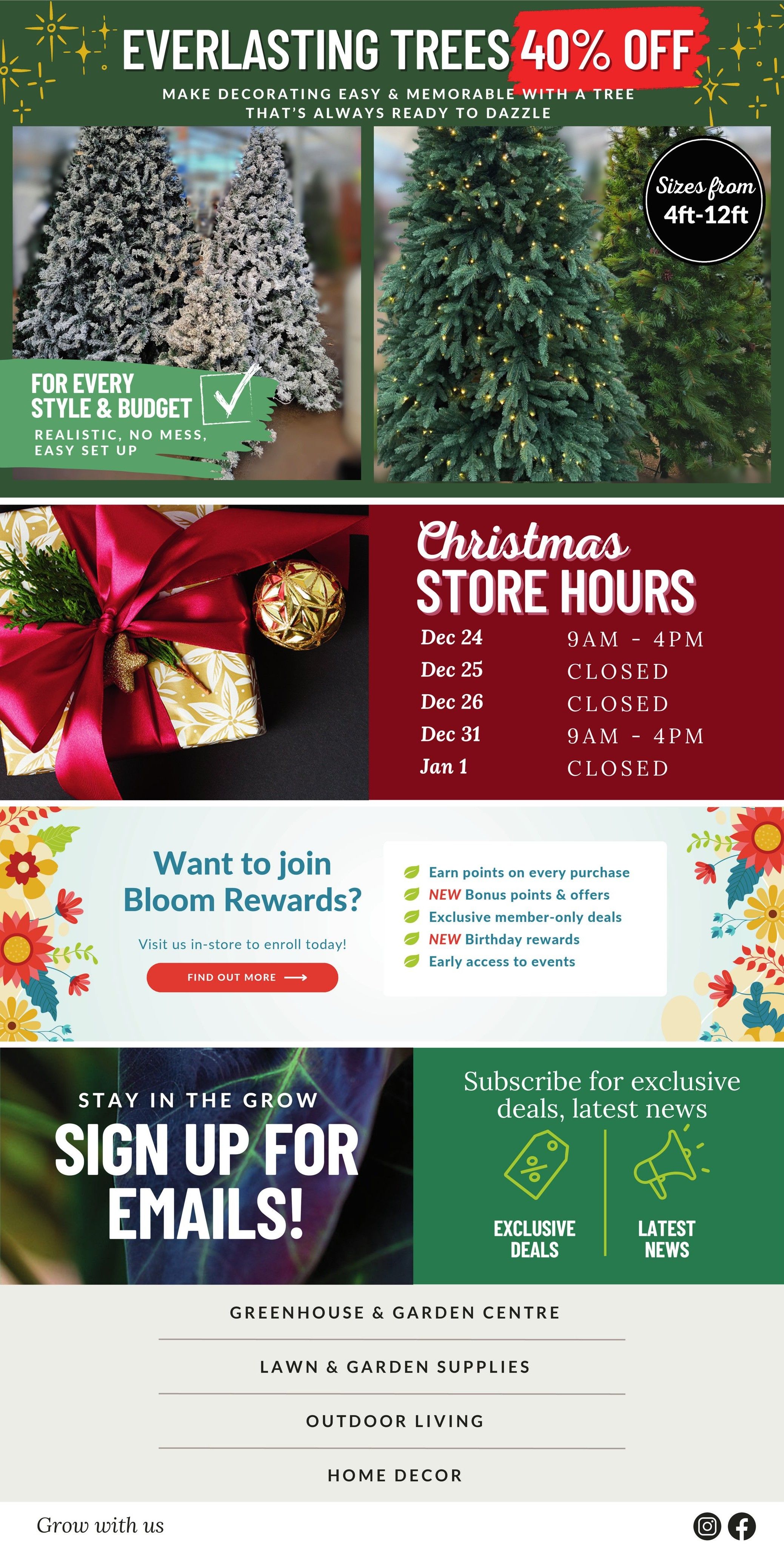 Lakeside Garden Gallery Flyer December 20 to 26