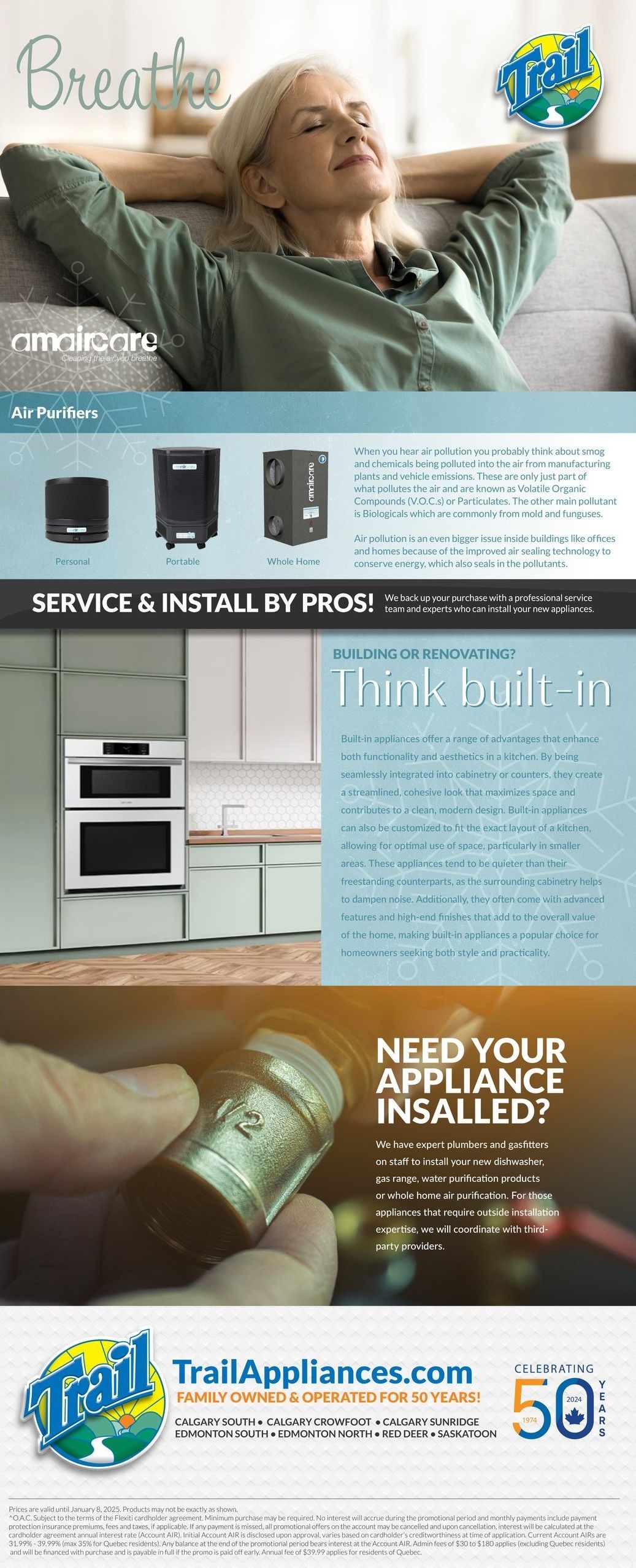 Trail Appliances (AB & SK) Flyer December 12 to January 8