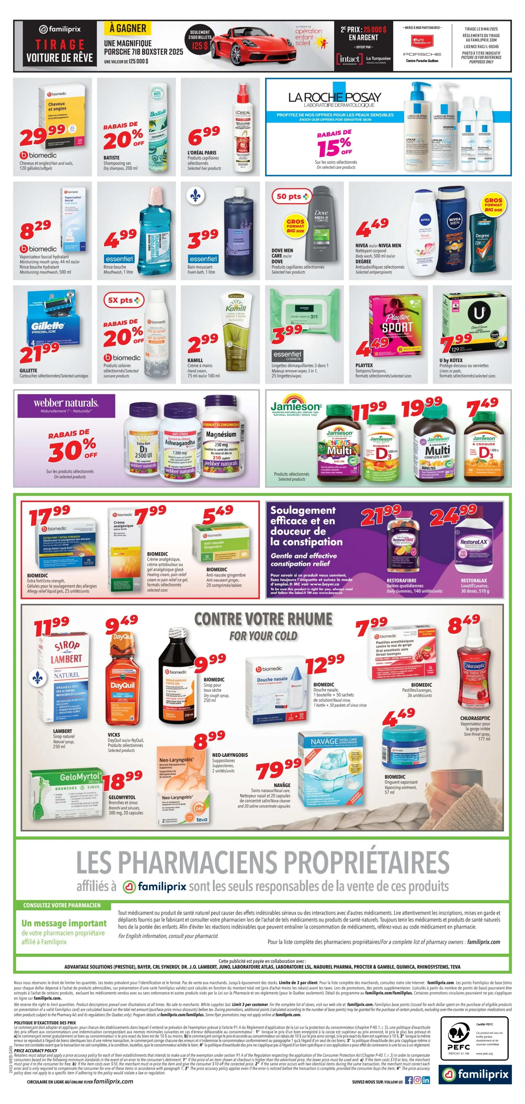 Familiprix Sante Flyer December 26 to January 1