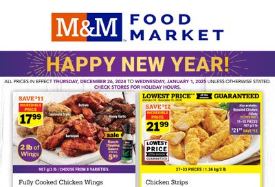 M&M Food Market (Atlantic & West) Flyer December 26 to January 1