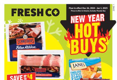 FreshCo (ON) Flyer December 26 to January 1