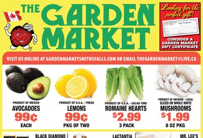 The Garden Market Flyer December 27 to January 2