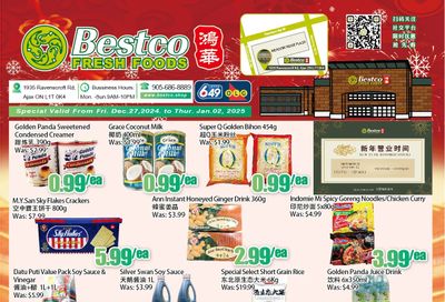 BestCo Food Mart (Ajax) Flyer December 27 to January 2