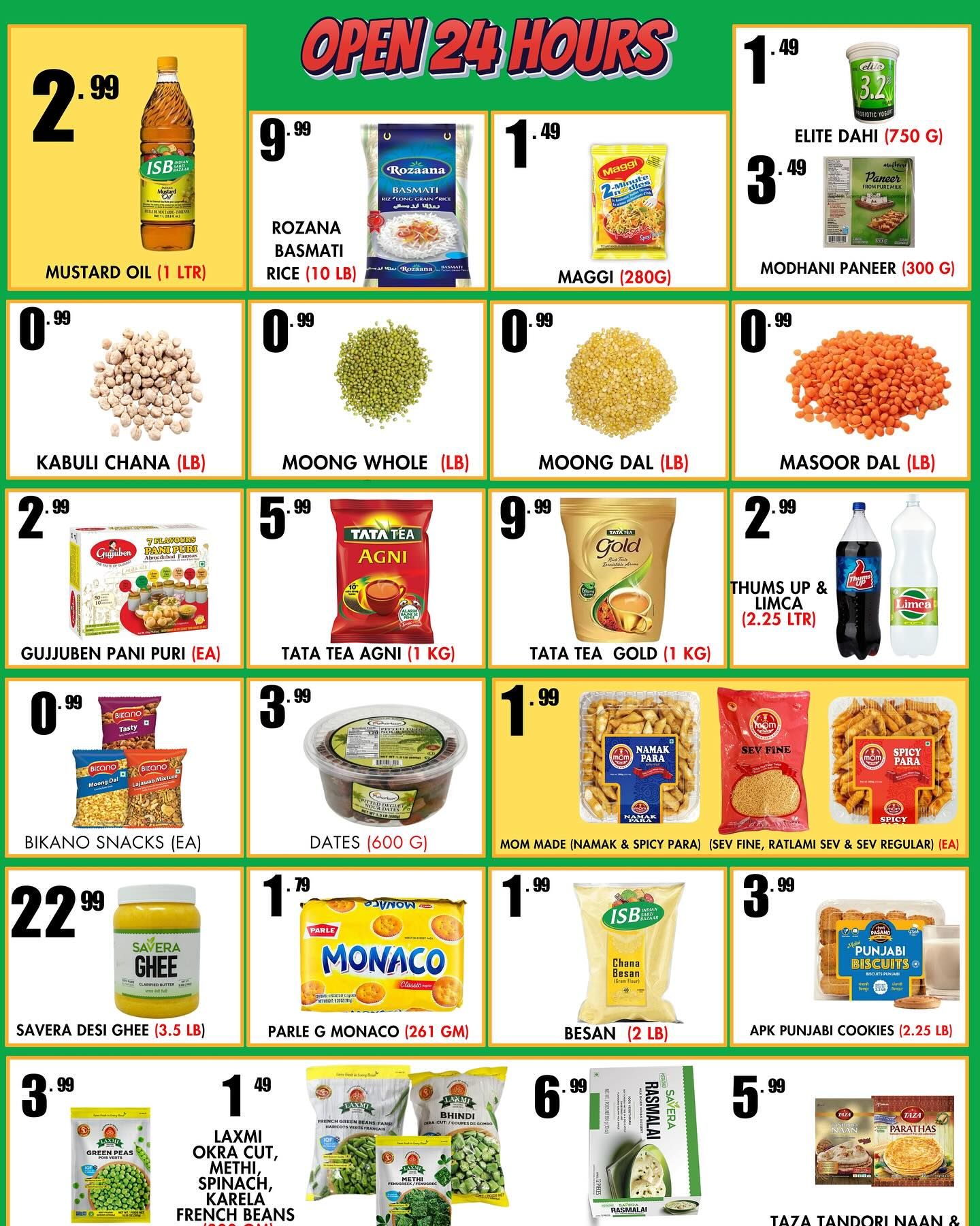 Bazaar 24 Seven Flyer December 24 to 30